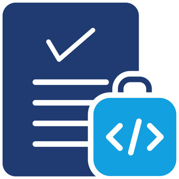 Code Blue Color Icon