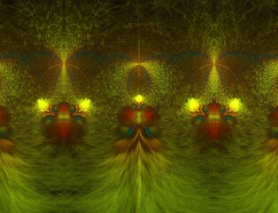 Imaginatory fractal abstract background Image