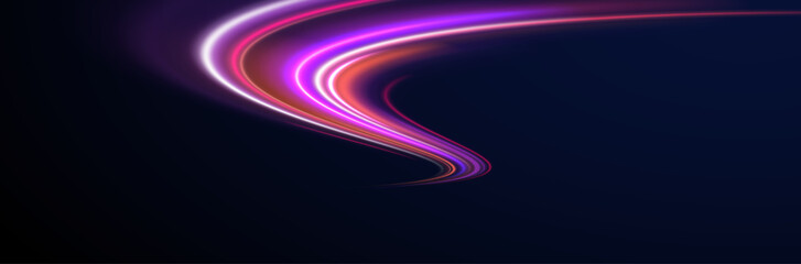 Abstract Spiral with Velocity Trails and Flare