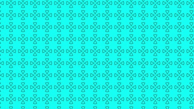 Seamless blue floral pattern with dotted details on a decorative vintage style background