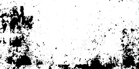 Fototapeta premium White surface with black scratches, dust particles on white grunge background, vintage distressed texture, speckles abstract pattern vector,