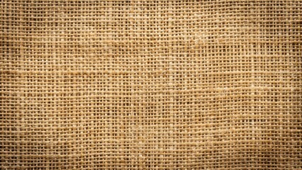 Burlap fabric background.