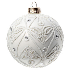 christmas ball on transparent png background