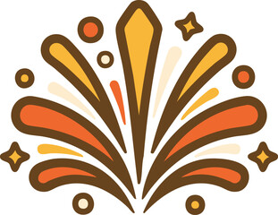 Fireworks Explosion Festive Celebration Icon