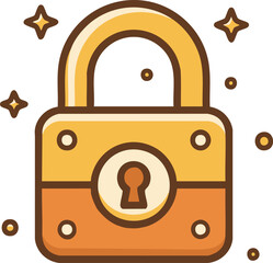 Padlock Security Lock Protection Icon