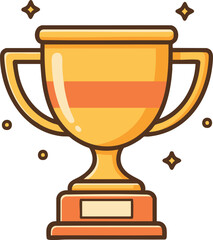 Trophy Cup Winner Award Achievement Icon