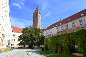 Zamek Piastowski w Legnicy. Legnica, wojew&oacute;dztwo Dolnośląskie, Polska, Europa
