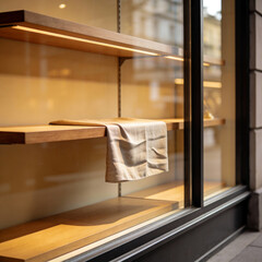 Fototapeta premium interior of a hotel room with wardrobe