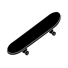 vector clip art skateboard on white background for web and graphic design © Tamanna
