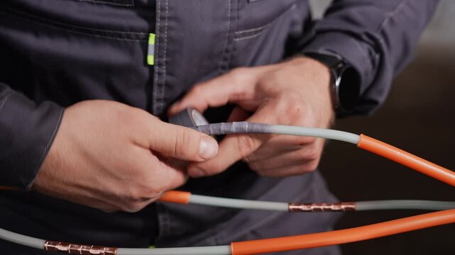 Precise Taping Method Guarantees Insulation Integrity And Visual Cleanliness Of Connections