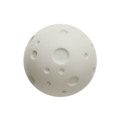 Obraz premium White Golf Ball with Dimples on Surface.