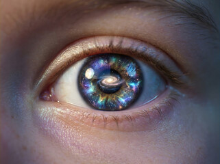 Ojo c&oacute;smico: Universo en la mirada