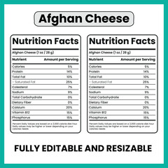 Afghan Cheese Traditional Fresh Dairy Product