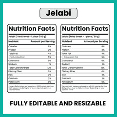 Jelabi Sweet Syrup Fried Dessert Spiral