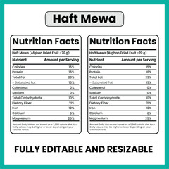 Haft Mewa Traditional Afghan Dried Fruit Dessert