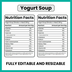 Yogurt Soup Traditional Creamy Savory Soup