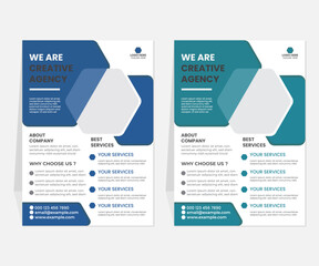 Business Vector Flyer Design 