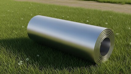 Yoga Mat on Grass