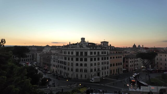 View From Aracoeli Hilltop Basilica