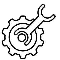 maintenance icon vector illustration