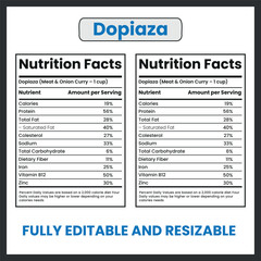 Dopiaza Traditional Onion-Based Meat Curry