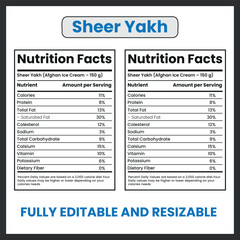 Sheer Yakh Traditional Afghan Ice Cream Dessert