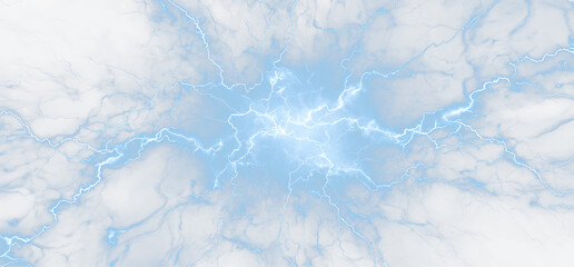 Magical Electric Shockwave Lightning Effect PNG Transparent
