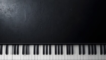 Vector Illustration of Piano Background with Piano Keys Concept for Music and Educational Designs