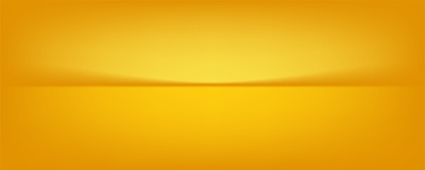 Fototapeta premium Yellow abstract background for product placing. vector illustrations,eps.10