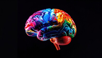 Colorful Brain Model.