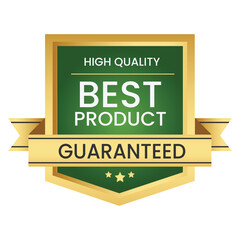 Luxury premium golden badge labels