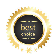 Luxury premium golden badge labels