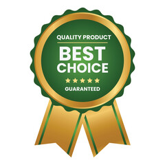 Luxury premium golden badge labels