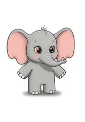 Fototapeta premium 優しい瞳のベビーゾウ