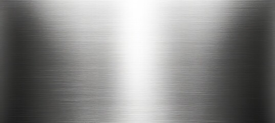 Elegant and Versatile Polished and Brushed Steel Design Surface for Modern Architecture Backgrounds