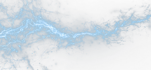 Dramatic Electric Lightning High Voltage Effect PNG