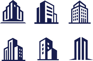 Obraz premium set of buildings vector