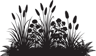 50 Botanical Garden Silhouette bundle
