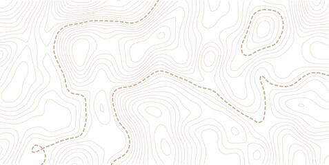 vector illustration.. Retro topographic map. Geographic contour map. Abstract outline grid.