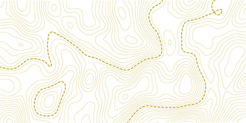 vector illustration.. Retro topographic map. Geographic contour map. Abstract outline grid.