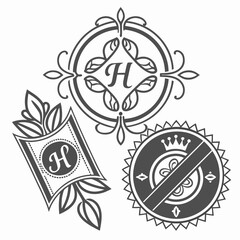 Premium quality vector badge collection