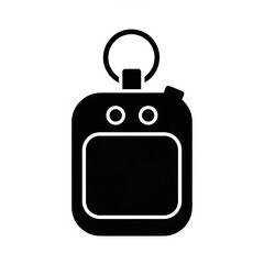 Fototapeta premium digital camera on white background