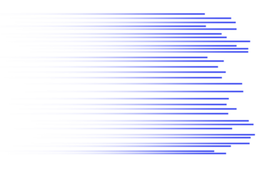 Abstract Staggered Blue Speed Lines on Grey Background