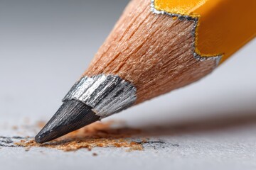 Detailed View of an Eraser Modifying a Misaligned Line, Capturing the Art of Correction and Transformation