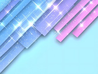 Colorful Abstract Bars with Sparkling Lights.