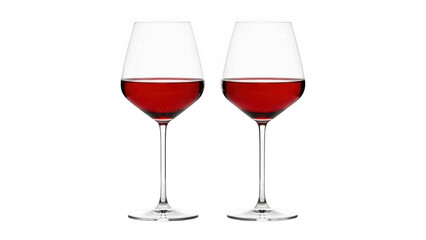 Beautiful Wine glass Design Illustration isolated on transparent background