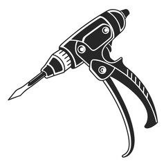 vector illustration of an electric guitar,Air Spray Gun Icon