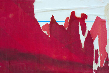 Posters old colorful ripped torn grunge backgrounds creased crumpled paper backdrop surface placard...