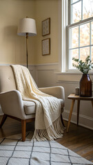 living room interior,Cozy Reading Nook