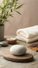 Zen Green Meditation Space